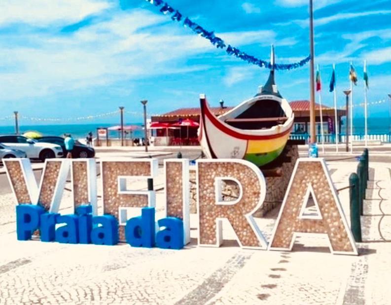 Apartamento Vista Mar Vieira de Leiria Exteriér fotografie